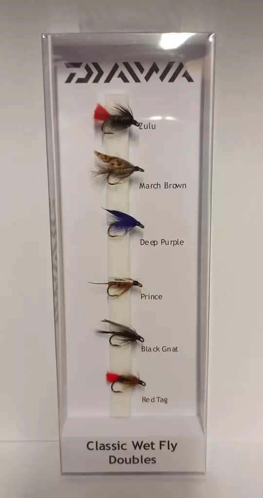 Daiwa Fliegenköder-Set, Klassische Nassfliegen - Fertigfliegen - 5055545200755 - 1