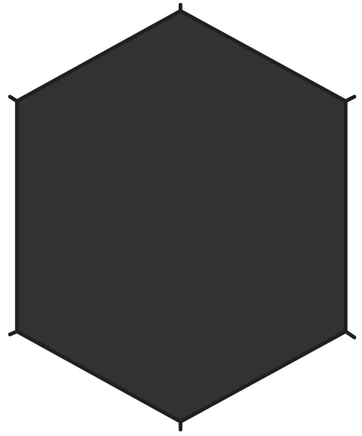 Fjällräven Dome 3 Fußabdruck, Zeltunterlage - Fjällräven Zelte und Schlafsäcke - 7323450207335 - 1