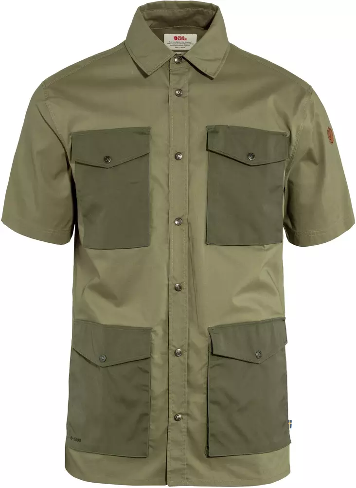 Fjällräven Räven SS, Shirt Grün-Lorbeergrün - Fjällräven Hemden - 7323450854835 - 1