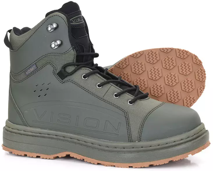 Wathosen, Vision Koski Gummi Grün - Wathosen und Angelbrillen - 6417512846935 - 1