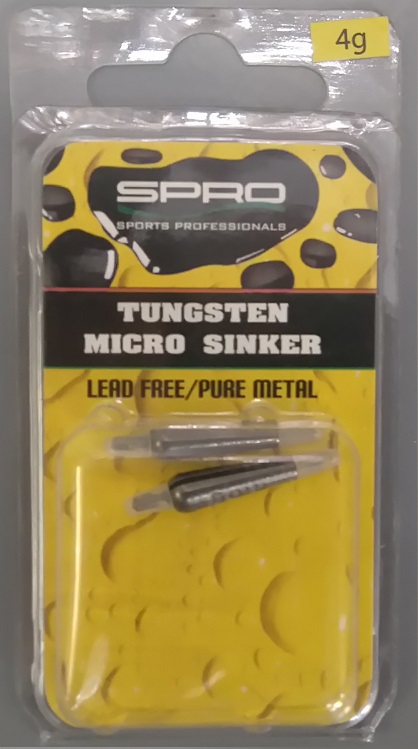 Mikropeso, Spro Tungsten 4g - Angelgewichte - 8716851309675 - 1