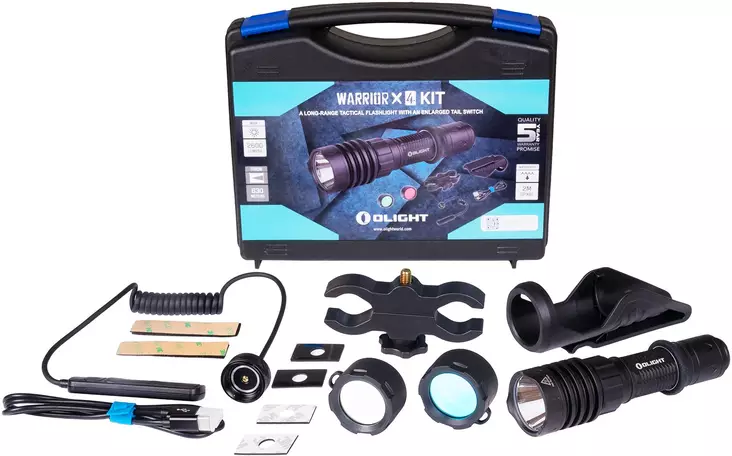 Olight Warrior X 4, Waffenzubehör - Handscheinwerfer - 6975798002925 - 1