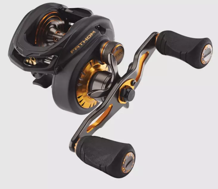 Penn Fathom 200 LPLH, Baitcastrolle - Casting Multiplier Rollen - 031324177505 - 1