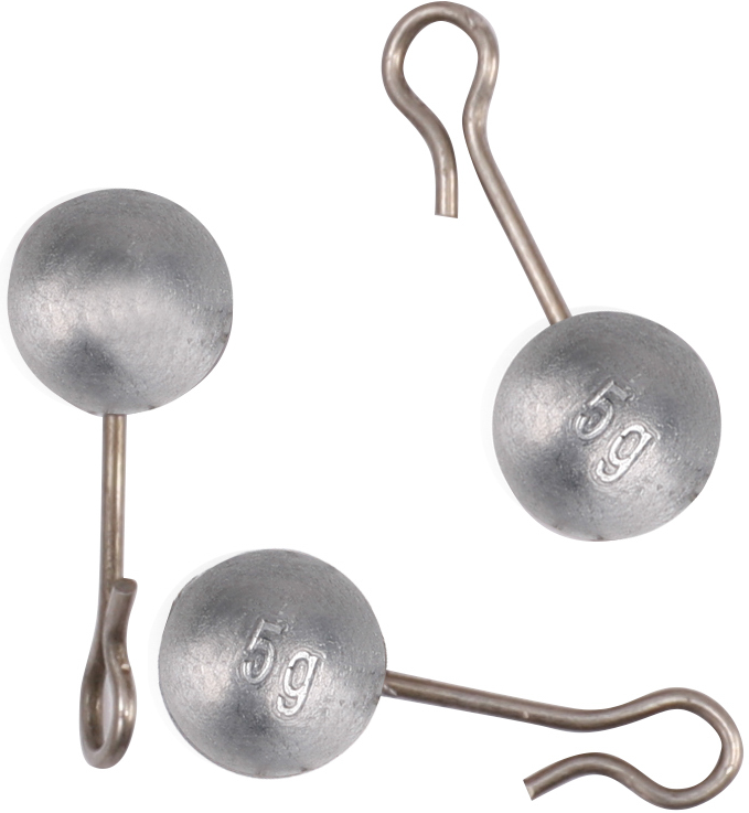 Quick Change Gewicht 10g, 5 Stück, Mikado Jaws - Angelgewichte - 5900637040125 - 1