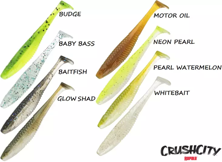 Rapala The Suspect 7cm 8,5g - 8Stück - Jigs und Shads - CCSUS275 - 1