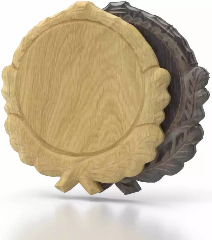 Wildschwein Rückenschild graviert 17,5cm - Trophäenprodukte - 4250392310165 - 1