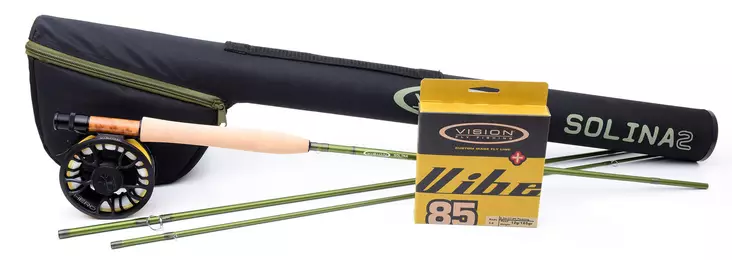 Vision Solina2 Outfit 9' Fliegenrute - Fliegenfischerruten und Sets - VSA4905 - 1