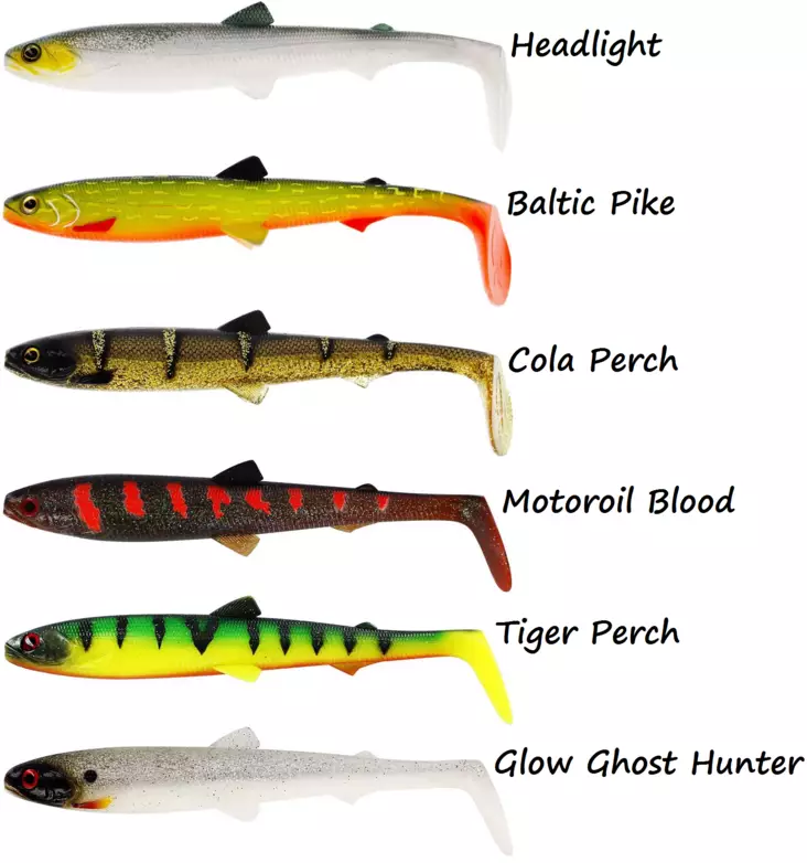 Westin BullTeez Shadtail 24 cm 107 g - Jigs und Shads - P181-000-155 - 1