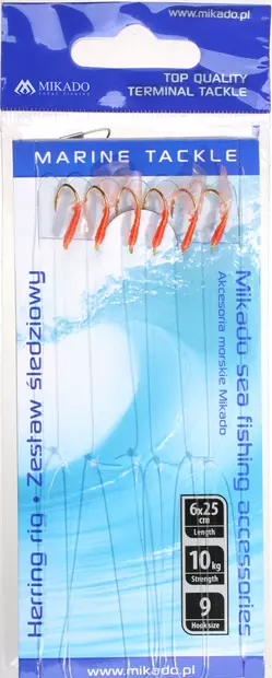 Heringsrig Mikado, 6-Haken - Angelgeräte und Zubehör - 5900637592556 - 1
