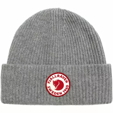 Fjällräven 1960 Logo Mütze, Grau - Fjällräven Kopfbedeckungen - 7323450724726 - 2