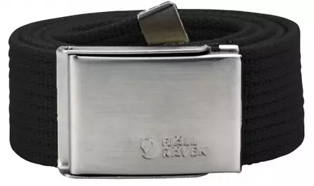 Fjällräven Canvas Gürtel, Schwarz - Fjällräven Zubehör - 7392158473656 - 1