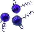 Ruthless Schraubenkopf violett, 5-12g - 3 Stück - Jig-Ausrüstungen - 4779049081756 - 1