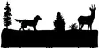 Köderständer, Wachtelhund und Rehwild - Geschenke - 069990000100416 - 1