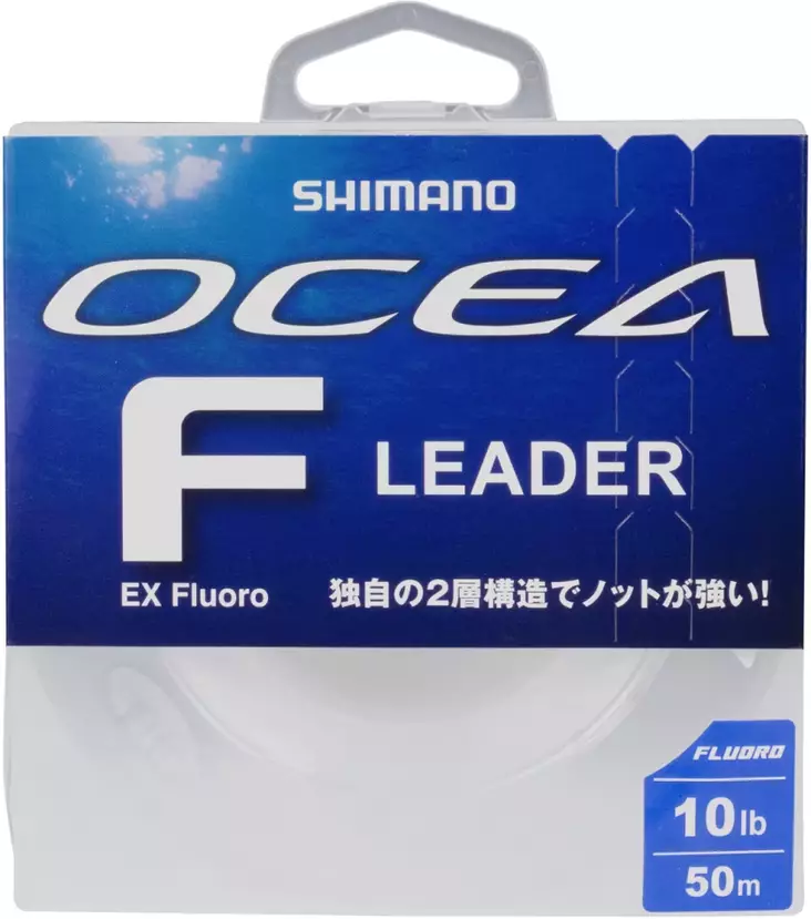 Shimano Ocea F Leader, Fluorcarbon-Vorfach - Fliegenruten und Vorfächer - 022255264876 - 1