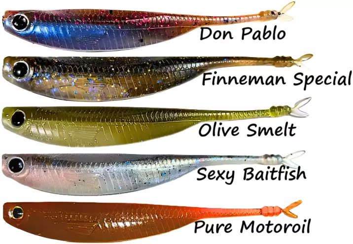 Blackfin EliteFin Minnow 9,5cm 5 Stück - Jigs und Shads - 6429811727136 - 1