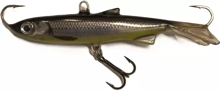 Kaweri 80 Maräne Gelber Bauch, Gleichgewichts-Eisangel - Balanspieße, stehende Spieße, Mormyschen - 6430066081486 - 1