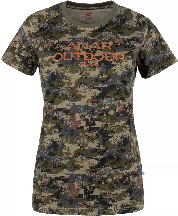 Anar Olos, Damen T-Shirt, Tarnmuster - Anoraks und Unterwäsche - 6438014355336 - 1