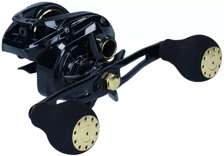 Daiwa PT 150H-L BK, Baitcast Rolle - Casting Multiplier Rollen - 043178167816 - 1