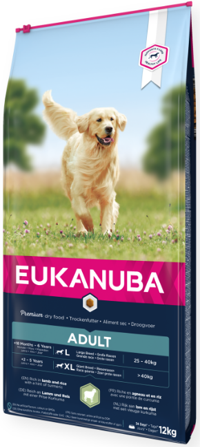 Eukanuba Large Lamm & Reis 18 kg -  - 8710255172286 - 1