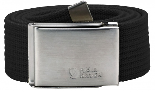 Fjällräven Canvas Gürtel, Schwarz - Fjällräven Zubehör - 7392158473656 - 1