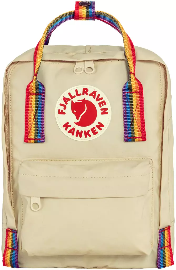 Fjällräven Kånken Rainbow Mini, HellEiche - Fjällräven Kånken Mini - 7323450857776 - 1