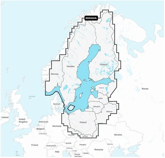 Garmin Navionics+ Bootskarten - Echolot Zubehör - 753759289676 - 1
