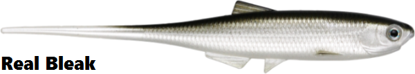 LMAB Köfi Bleak Pintail 11cm 4 Stück 2/0 - Jigs und Shads - 095156 - 1