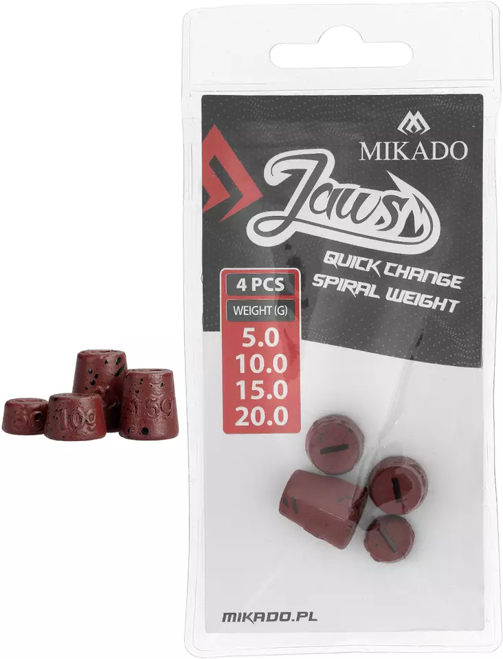 Ersatzgewichte für Jigköpfe, Mikado - Jig-Ausrüstungen - 5900637063476 - 1