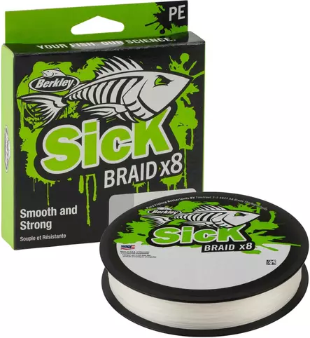 Berkley Sick Braid x8 150m, Schnur - Angelschnüre - 028632345107 - 1