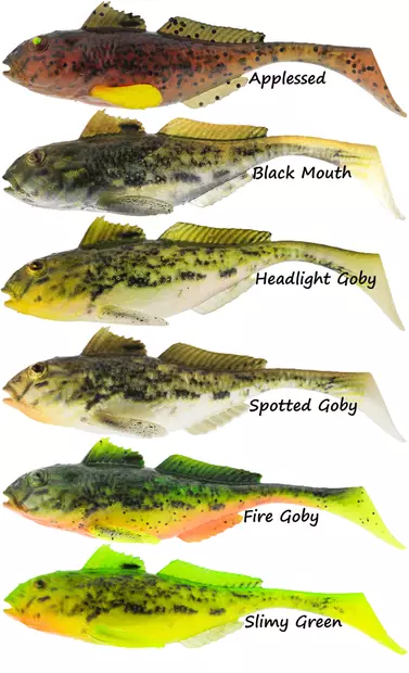 Westin Gunnar the Goby 8cm 2 Stück - Jigs und Shads - P243-11XX-247 - 1