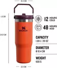Stanley IceFlow Flip Straw Tumbler 0,89l - Kochen, Thermosflaschen und Trinkflaschen - 1210001965027 - 3