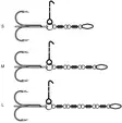 VMC Pike Chain UV Orange - Jigs und Shads - 342299307217 - 2