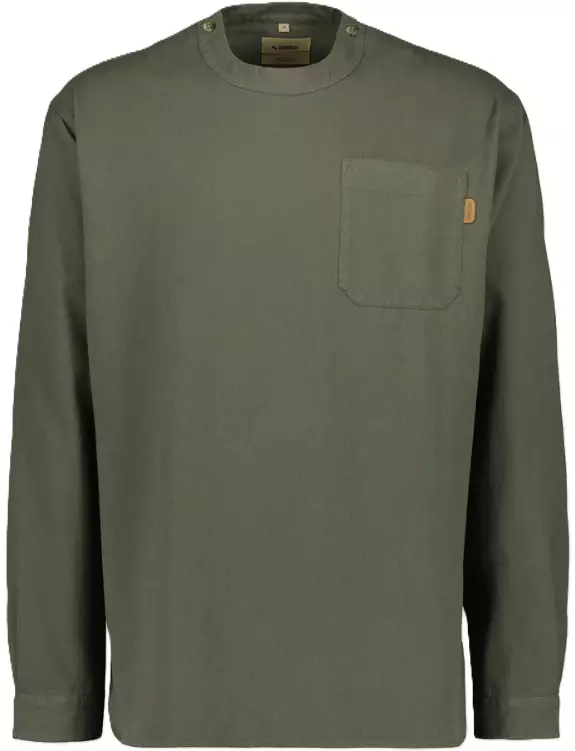 Sasta Pahta Baumwollhemd, Holzkohlegrau - Sasta Hosen - 6419619042647 - 1