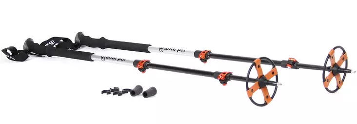 Altai Pol, Teleskopangelruten - Schneeschuhe und Wildschilaufen - 6438212037837 - 1