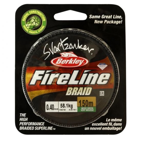 Berkley Svartzonker Fireline Braid 150m - Angelschnüre - 1342737 - 1