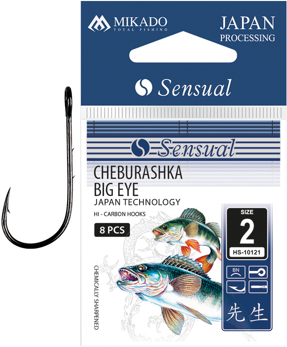 Cheburaska Big Eye, Angelhaken, Mikado - Jig-Ausrüstungen - 5900637616787 - 1