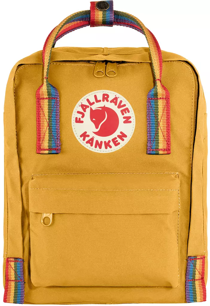 Fjällräven Kånken Rainbow Mini, Ocker - Fjällräven Kånken Mini - 7323451018077 - 1