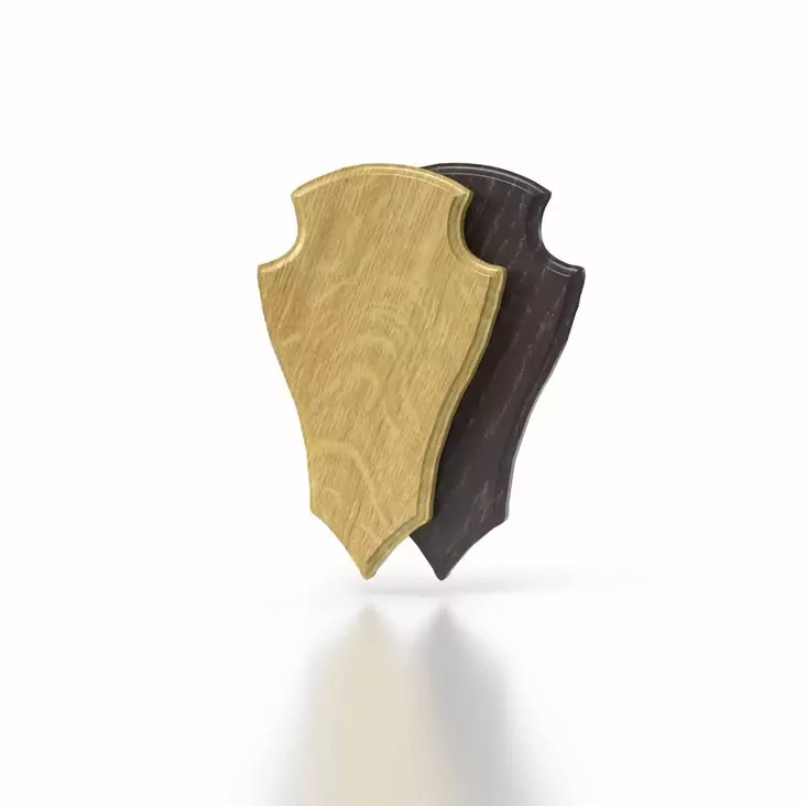 Hirsch-Rückwandplatte Nr. 2, 22x13 cm - Trophäenprodukte - 42503923100647 - 1