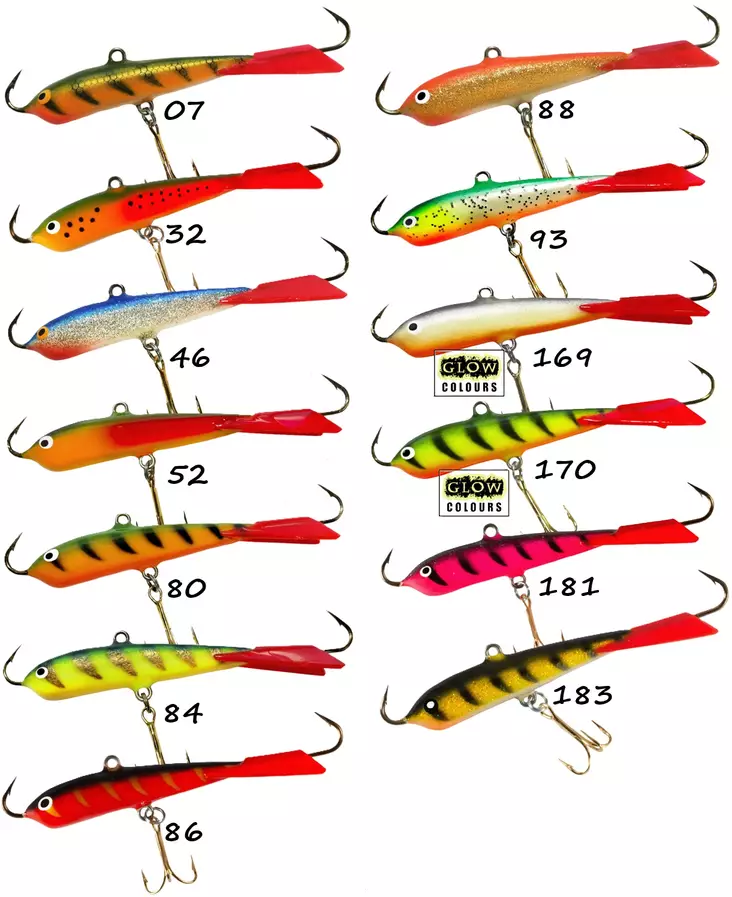 Nils Master Balance-Blinker 8cm 25g - Balanspieße, stehende Spieße, Mormyschen - 6416311080527 - 1