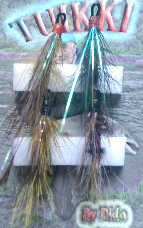 Rutenhalter-Set, Lachs 4 Stück - Fertigfliegen - 6430010610977 - 1