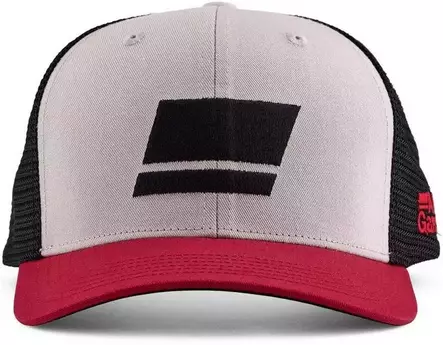 Abu Flag Trucker Grau Rot Schwarz, Lippis - Kopfbedeckungen - 036282074248 - 2