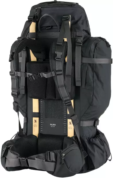 Fjällräven Kajka 85, Rucksack Kohlen Schwarz - Fjällräven Rucksäcke - 7323451017568 - 2