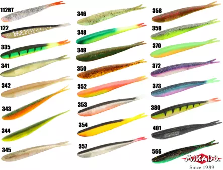 Kalajigi, Mikado Saira 6,5 cm 8 Stück - Jigs und Shads - 5900637043378 - 1