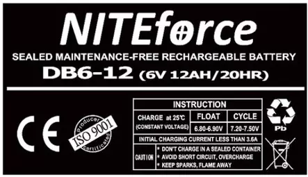 Wildkamera Akku 6V 12AH - Wildkameras - 6430061580038 - 2