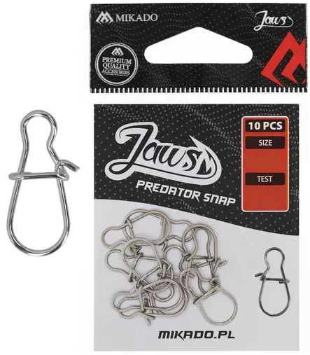 Tierverschluss 10 Stück, Mikado - Vorfachmaterialien und Schnüre - 590063705628 - 1