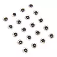 Epoxidharz Augen 3D 6mm - Fliegenkopfgewichte, Rohre und Augen - 6430028187638 - 1