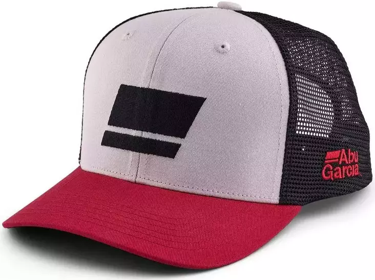 Abu Flag Trucker Grau Rot Schwarz, Lippis - Kopfbedeckungen - 036282074248 - 1