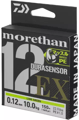Daiwa Morethan DuraSensor 12 Braid - Angelschnüre - 043178448488 - 1