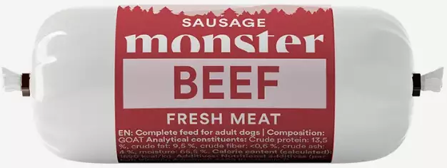 Monster Dog Rindsalami 400g - - 7350040129258 - 1