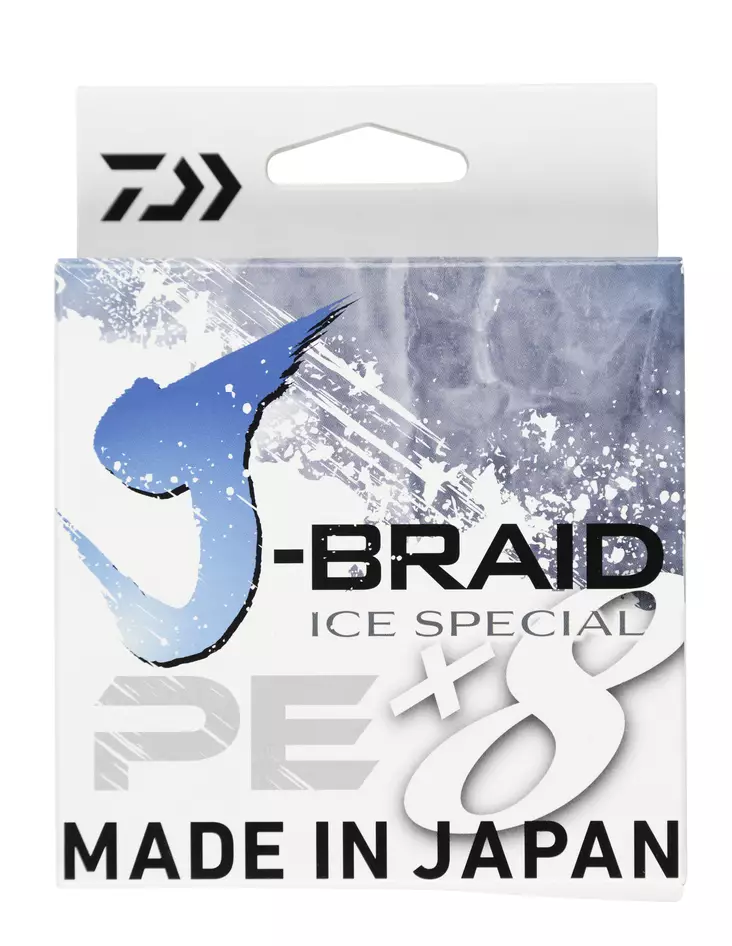 Daiwa J-Braid Ice Special x8, Insel Blau - Angelschnüre - 217398 - 1